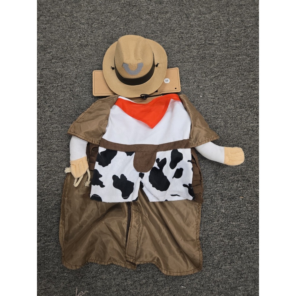 Witch Crafters Dog Western Cowboy Costume Halloween M